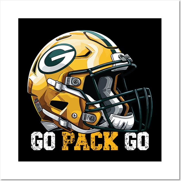 Go Pack Go! Wall Art by vectrus